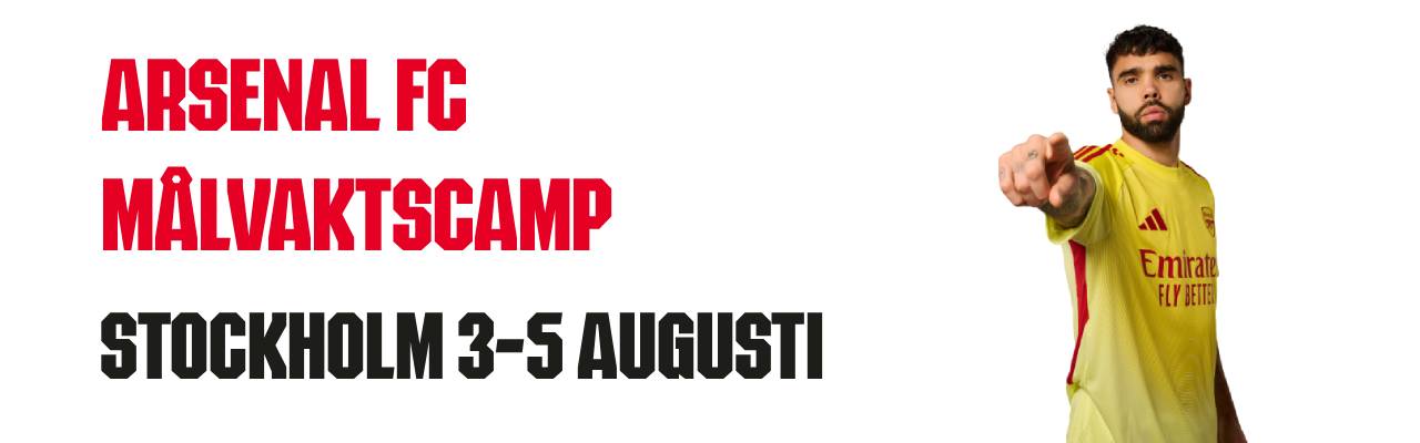 Fotbollsskola med Arsenal i Stockholm