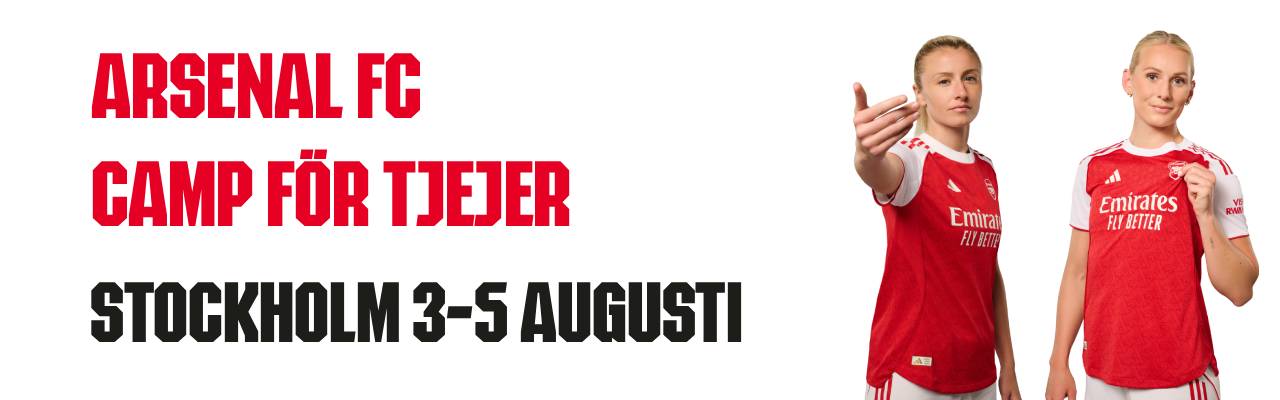Fotbollsskola med Arsenal i Stockholm